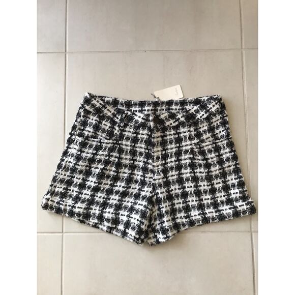 Flawless Shorts Plaid Mid Rise - Picture 1 of 12